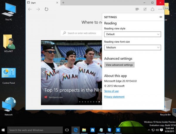 Windows 10 Build 10154最新版系统截图首曝光