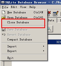 SQLite Database Browser数据库查看器图文使用教程