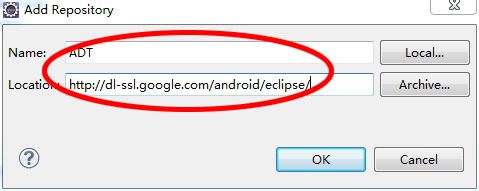 如何在eclipse中添加android ADT  ADT插件的安装图文教程
