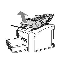 HP LaserJet 1010打印机卡纸该怎么取出来?