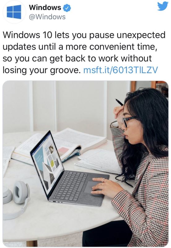 Win10用户现可暂停意外更新