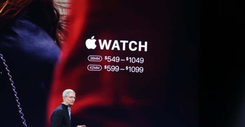 苹果智能手表多少钱 AppleWatch最高售价12万人民币