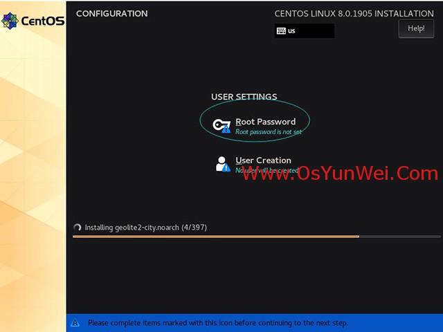 CentOS 8.0.1905 linux服务器系统安装与配置图解教程