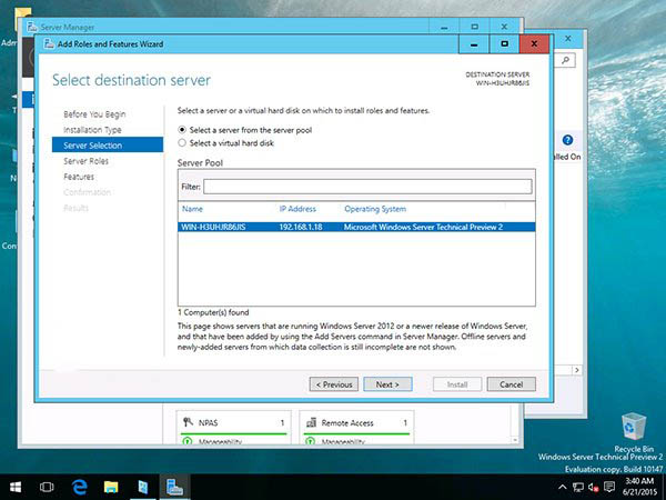 Win10 Server预览版10147大量截图曝光