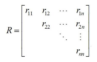 MathType中怎么编辑三角矩阵?