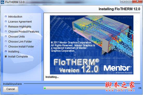 FloTHERM Suite v12.0 64位安装破解图文教程(附破解文件)