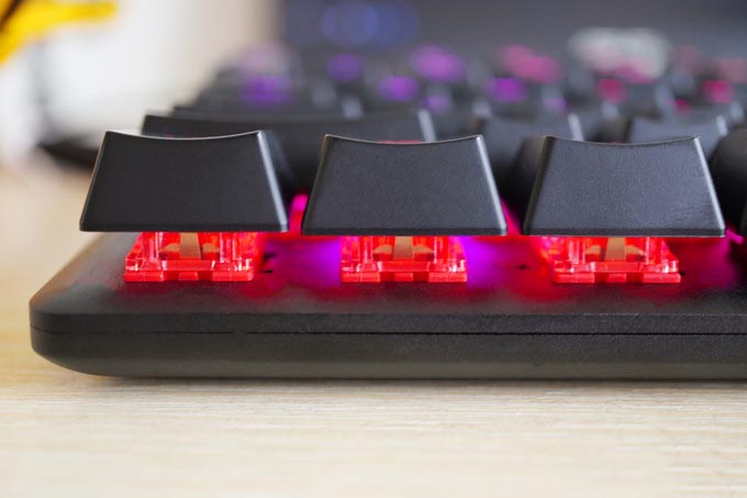 HyperX阿洛伊起源竞技版红轴键盘怎么样 HyperX阿洛伊起源键盘评测