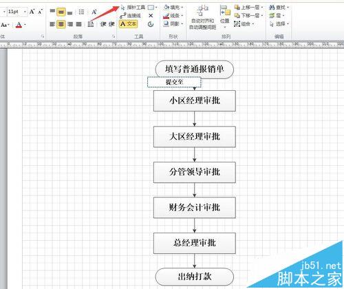 VISIO怎么制作审批流程图?
