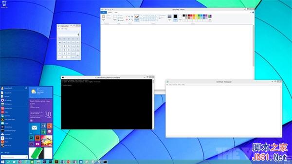 微软发布最新技术预览版Win10：新增通知中心(图赏)