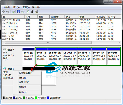 Win7创建虚拟硬盘隐藏私密文件全程图解