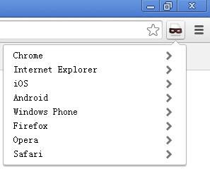 user agent switcher for chrome浏览器ua修改插件图文安装教程