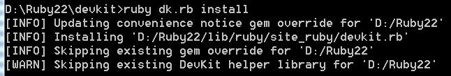 ruby在windows下下载安装devkit的图文教程