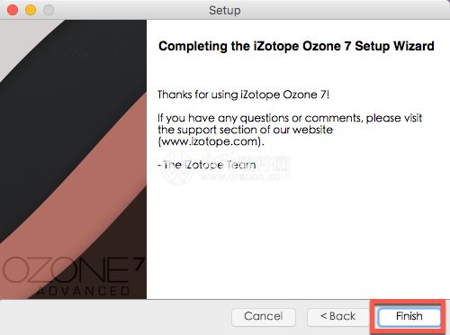 iZotope Ozone 7 Advanced for Mac(臭氧7)高级破解版安装图文教程