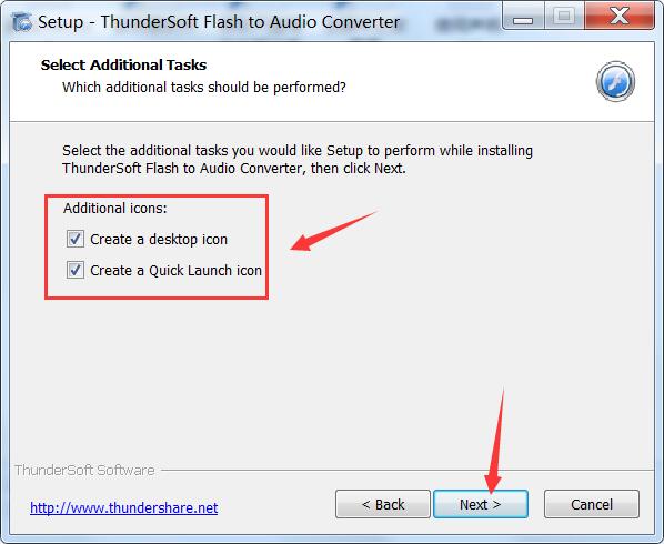 swf转音频文件ThunderSoft Flash to Audio Converter安装及激活教程