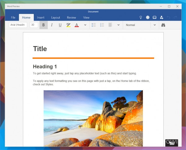 最新office触控版Excel、word和PowerPoint画廊怎么用？