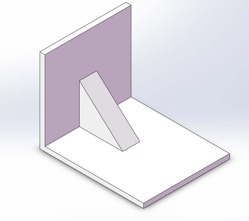 SolidWorks怎么创建三角形加强筋?
