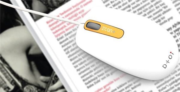 最牛鼠标Zcan Wireless诞生 自带扫描和谷歌翻译功能