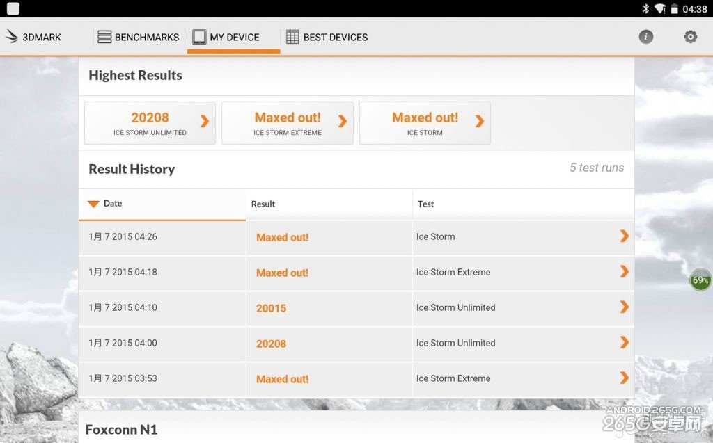 比iPad mini3更强 nokia n1平板跑分曝光