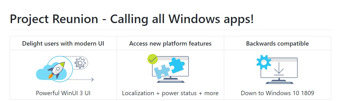 微软推出Win10 Reunion 预览版 v0.5打通应用体验