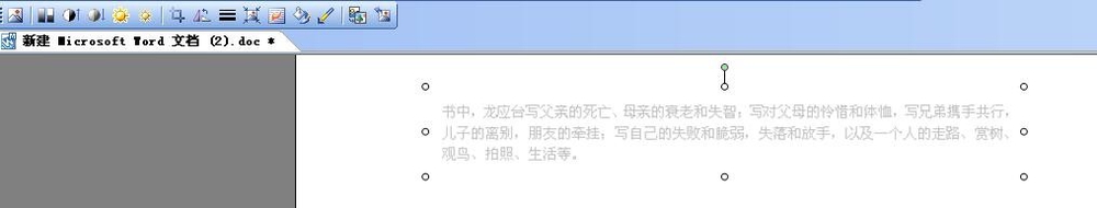 Word怎么批量调节图片的对比度?