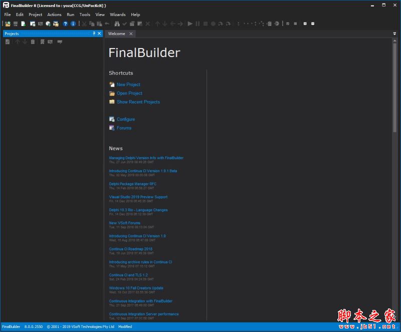FinalBuilder8怎么激活 FinalBuilder8安装及激活图文教程(附替换补丁)