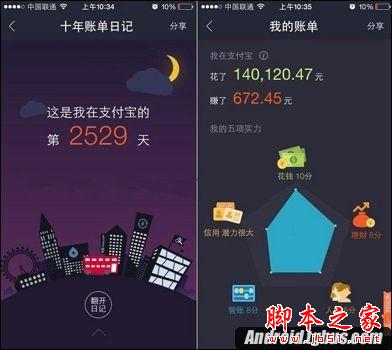 支付宝十年账单如何查看？支付宝十年账单查询方法图解