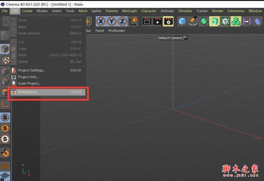 Cinema 4D R21(C4D R21)中英文授权激活安装教程+中文设置方法