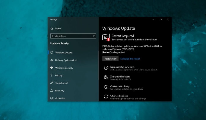 Win10 2004 Build 19041.329 正式推送(附更新内容及更新方法)