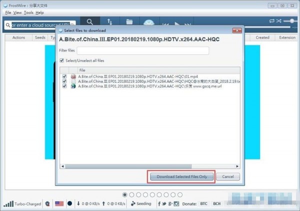怎么使用FrostWire进行BT下载 FrostWire打开本地bt下载文件教程