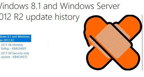 Win8.1系统修复补丁KB4034681下载(附更新、修复已知问题汇总)