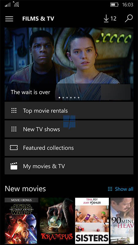 Win10移动版商店新UI曝光 Win10一周年更新预览版