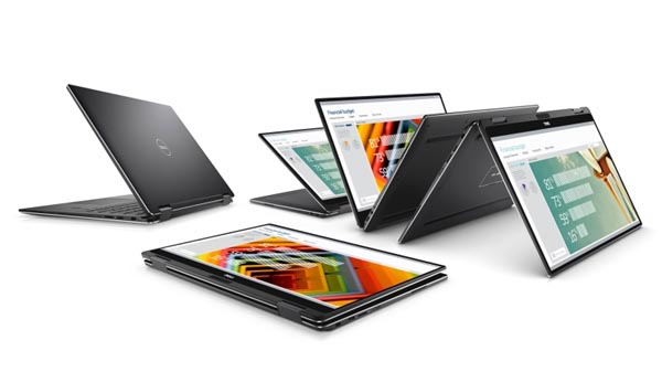 戴尔XPS全新2in1变形本全新配色登场:纯黑色