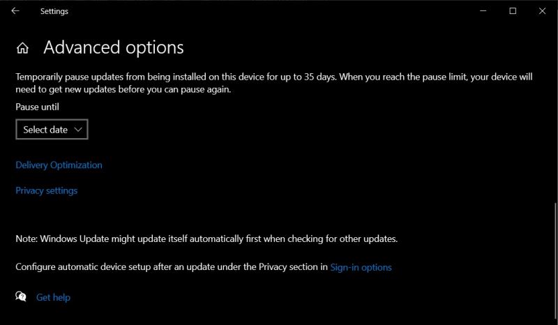 Win10 KB5001649安装失败提示错误代码0x80070541怎么办