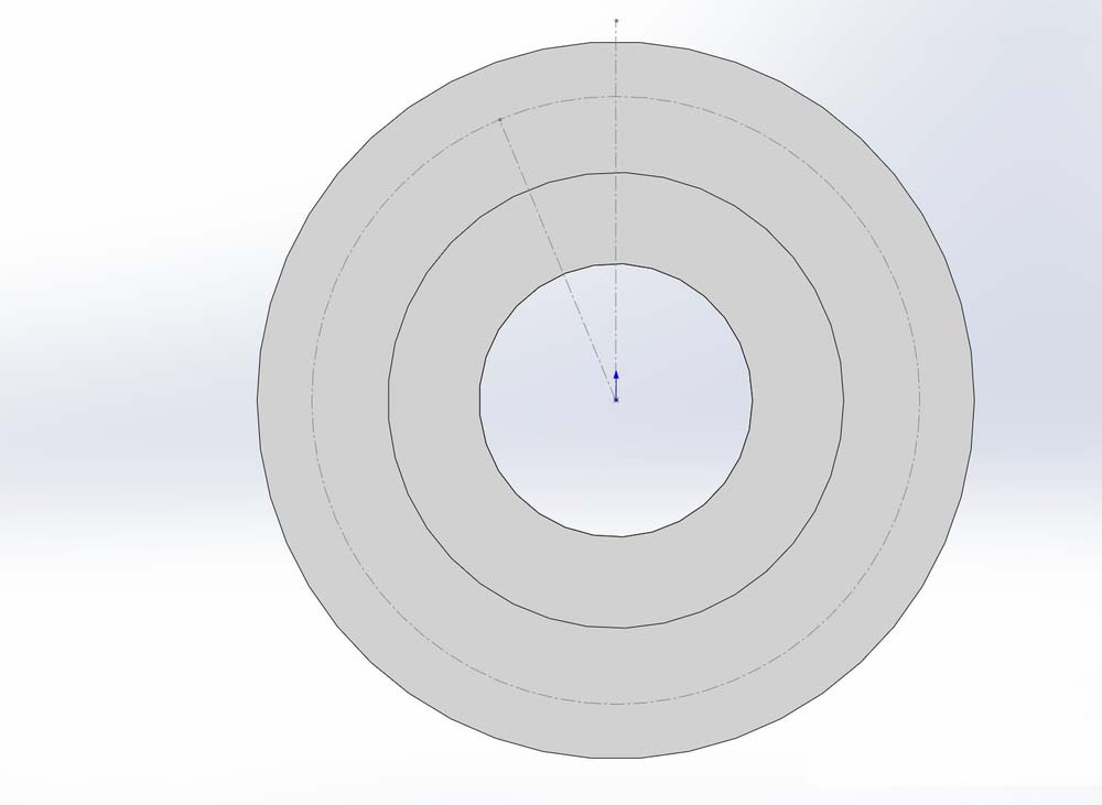 solidworks怎么建模内螺纹孔并阵列?