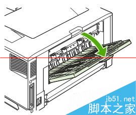 HP5200打印机顶盖内卡纸报错13.20.00的解决办法