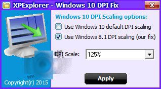Win10正式版更改DPI高分屏后字体还是模糊？试试这个小工具