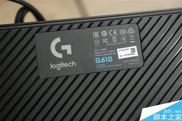 罗技游戏机械键盘G610青轴与红轴版图赏:手感清脆轻盈