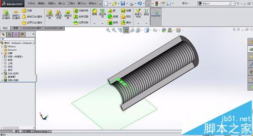 solidworks内螺纹怎么画? solidworks绘制螺纹的教程