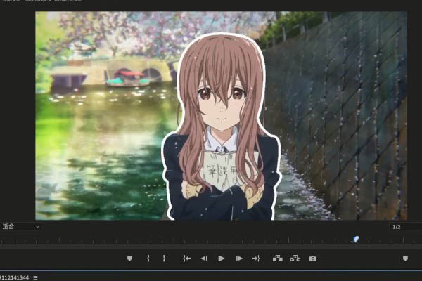 premiere怎么给人物添加描边效果?