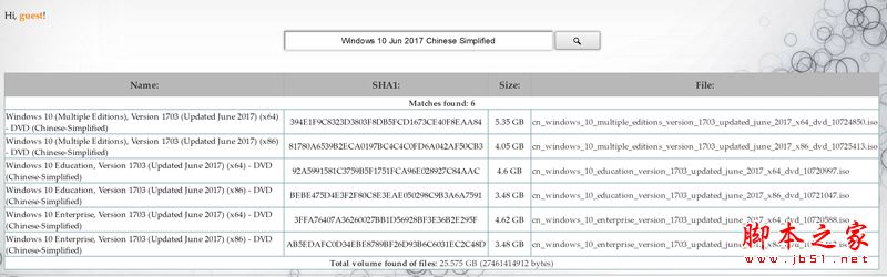 Win10创意者更新15063.413(version 1703)各版本官方镜像下载地址 32位/64位