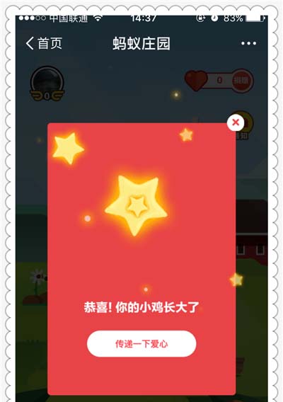 支付宝app蚂蚁庄园怎么收鸡蛋?