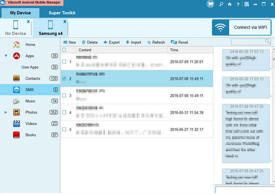 Android设备管理软件 Vibosoft Android Mobile Manager 使用方法
