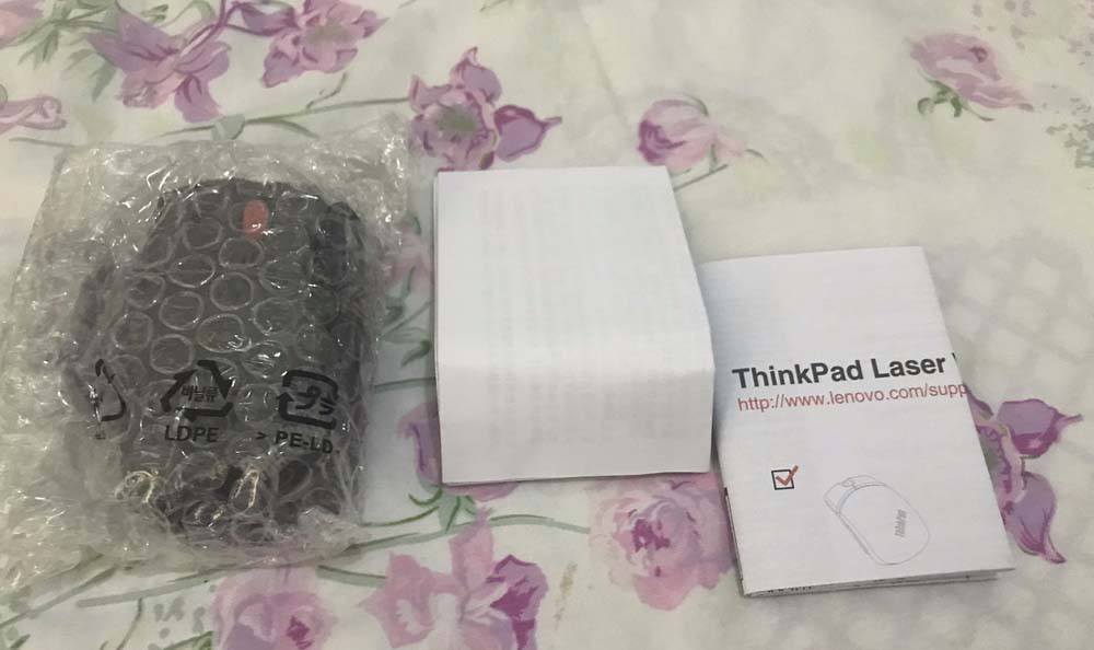 thinkpad激光无线鼠标怎么样? thinkpad无线鼠标开箱图赏