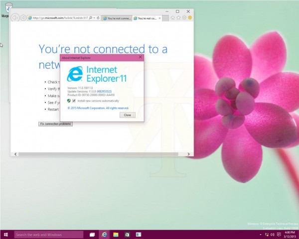 微软暗示新Win10最新版Build10036已在内部准备