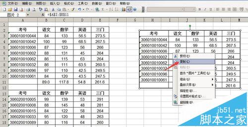 word或PPT怎么使用Excel2003中的照相机抓图?