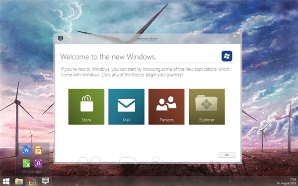 【高清图】全新Win9概念版界面图 界面设计堪称惊艳