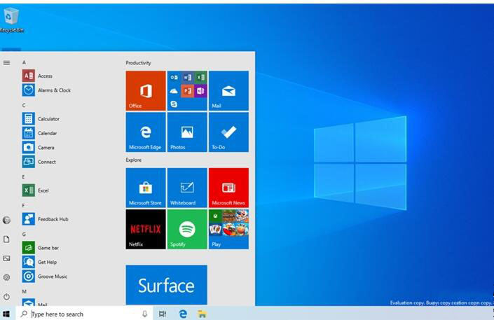 微软Win10 20H1快速/慢速预览版19033同时推送(附修复已知内容)