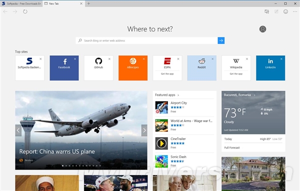 (图)全新时代微软Microsoft Edge浏览器正式登场