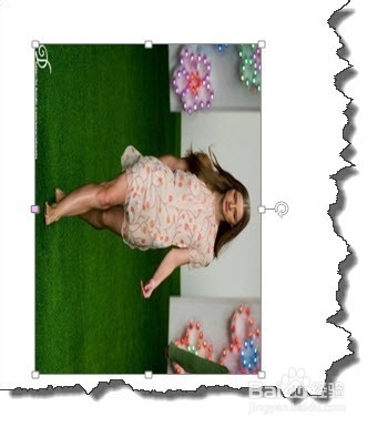 PPT在垂直文本框中填充正确的图片的方法