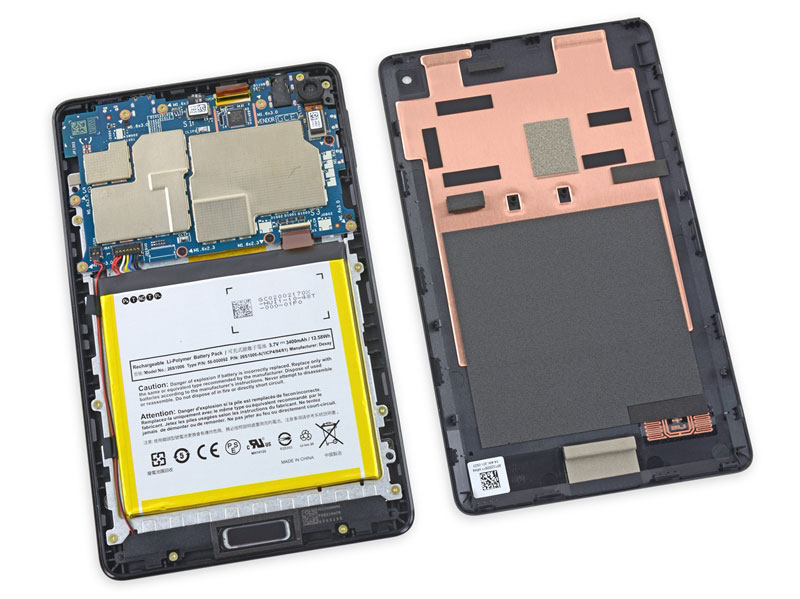 内部品质如何?99美元最棒平板Kindle Fire HD 6完全拆解(图)